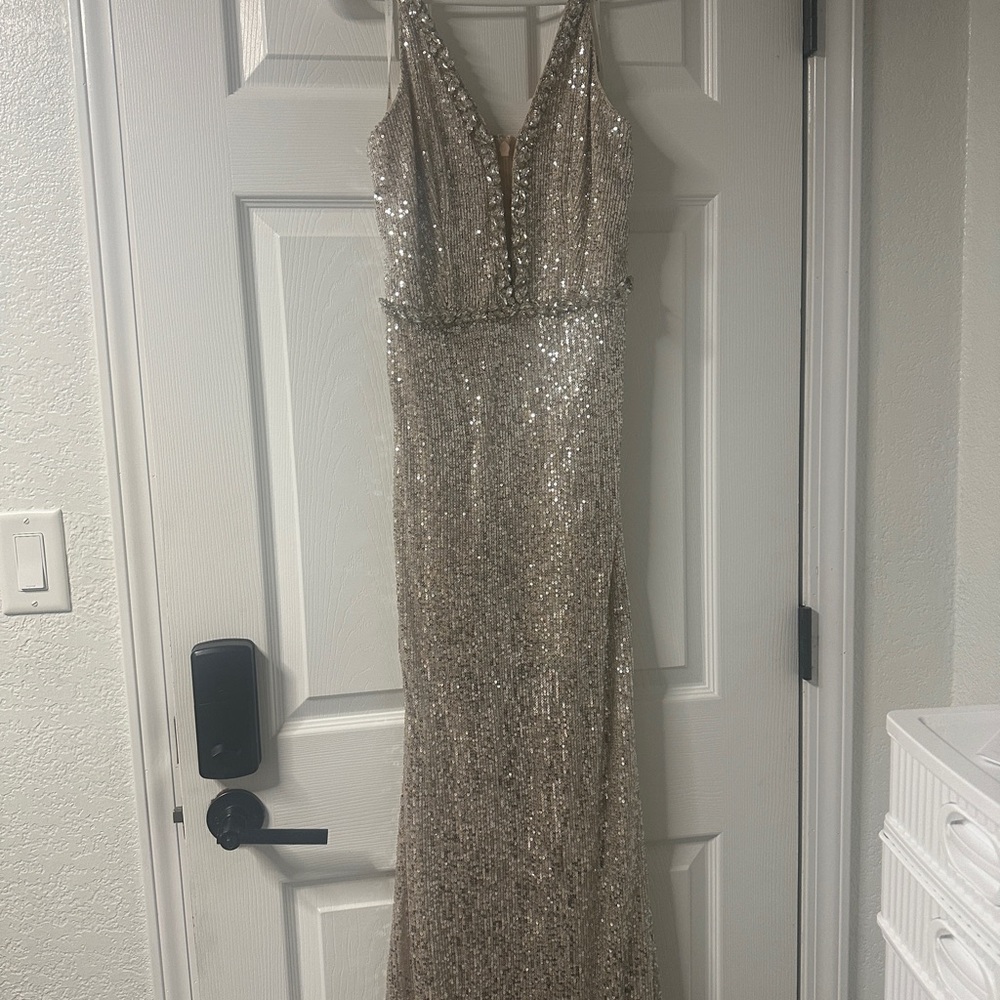Elegant Sequin Gown